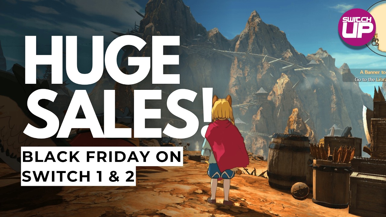 A HUGE BLACK FRIDAY Nintendo Switch 1 & 2 Eshop Sale Has TOO MANY Good Games!