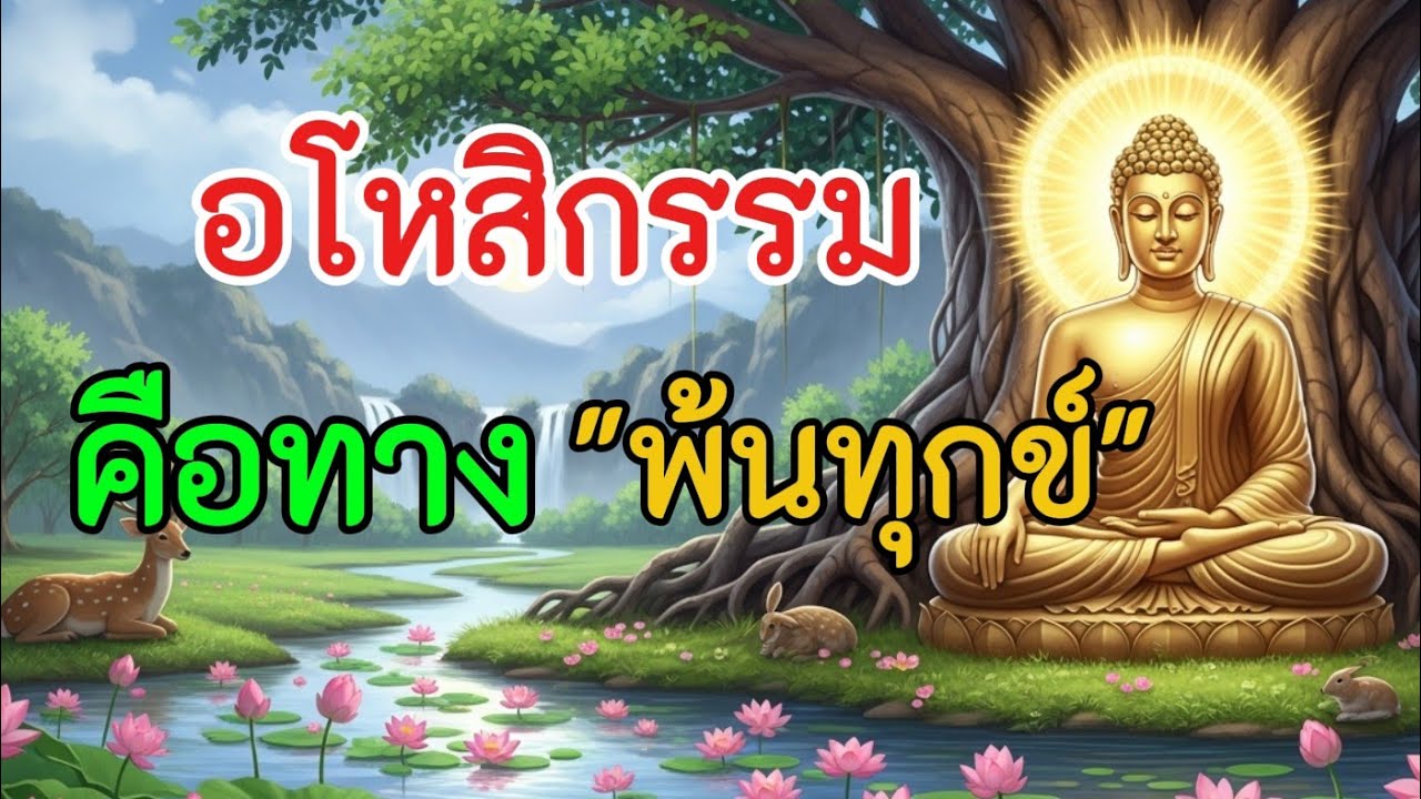 กรรมใครกรรมมัน แต่อโหสิกรรมทำให้เราหลุดจากวงจรทุกข์