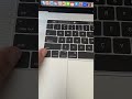 How to display function keys on Mac Pro with touch bar #shorts #mactutorial #macpro