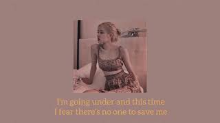 Rose Blackpink - someone you loved lyrics