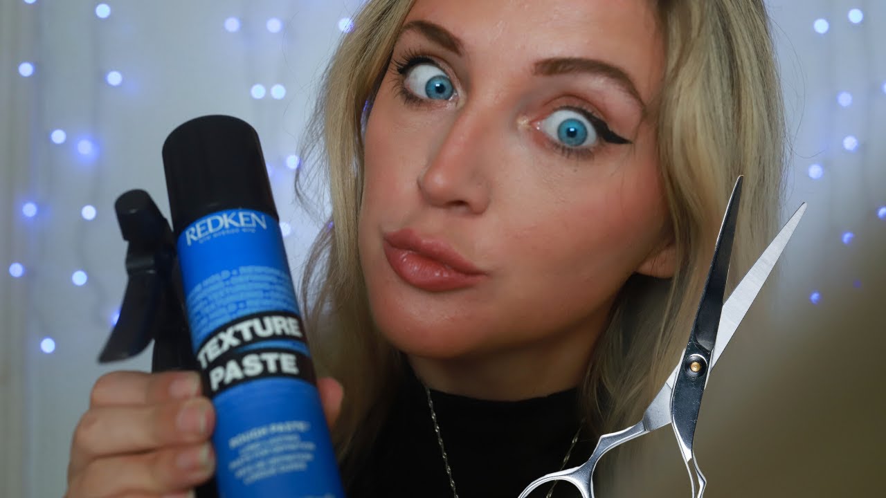 ASMR 💇 Overly Attached Hairdresser Gives you a Haircut  ✂️