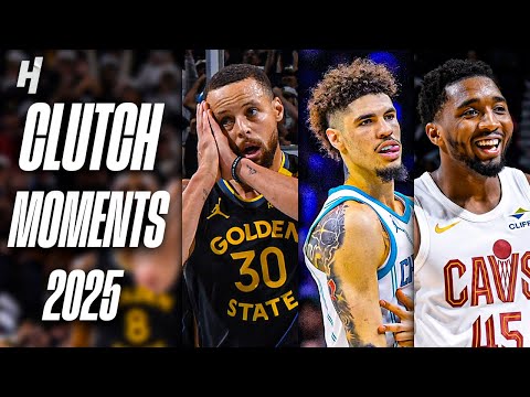 Most SAVAGE CLUTCH Moments & GAME-WINNERS of 2025 NBA Season 😱🔥