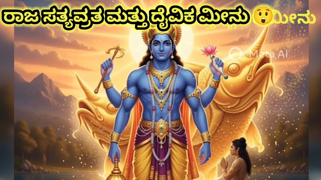 ವಿಷ್ಣುವಿನ ಮೊದಲ ಅವತಾರ | ಮತ್ಸ್ಯ ಅವತಾರದ ರಹಸ್ಯ! 