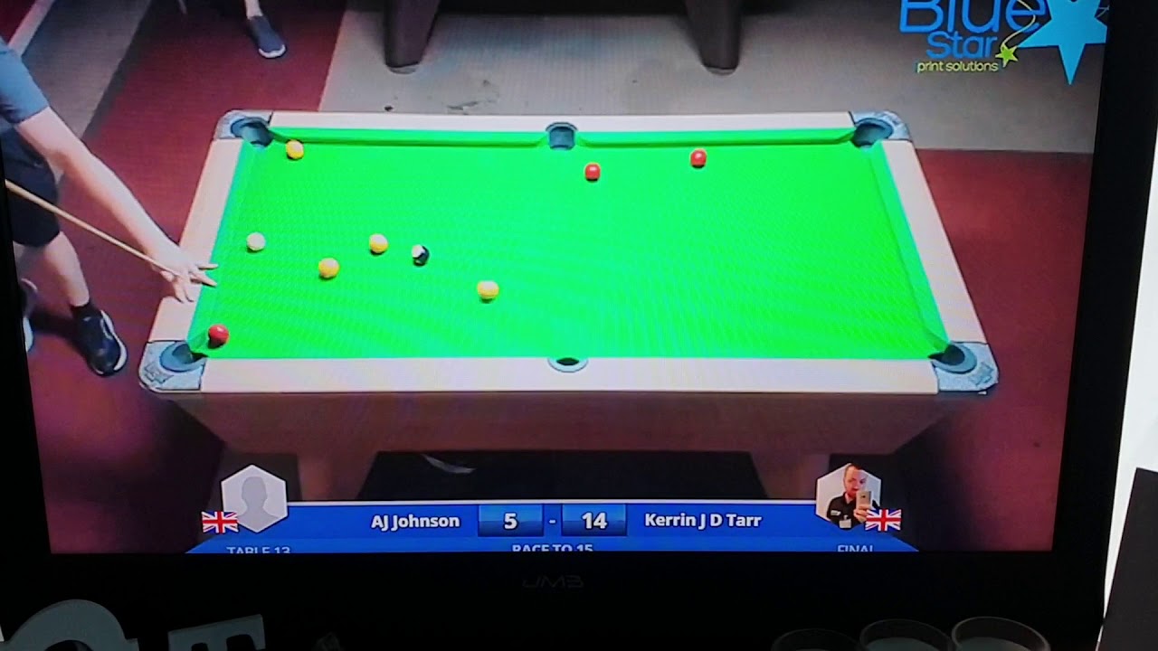 Winning a pool match following a deliberate foul! YouTube
