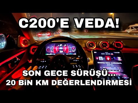 Mercedes C200 W206 1 yıl 20bin Km Değerlendirme, Ambiyanslar, Sesli komutlar...