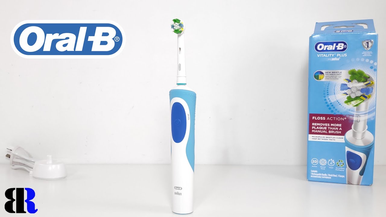 Oral B Vitality Floss Action Electric Toothbrush Unboxing + Set Up ...