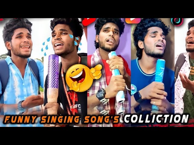 Trending Theeviravathi Funny Singing Song's Comedy 🤣 | Cringe Overloded |SAKTHIAMMU Troll class=