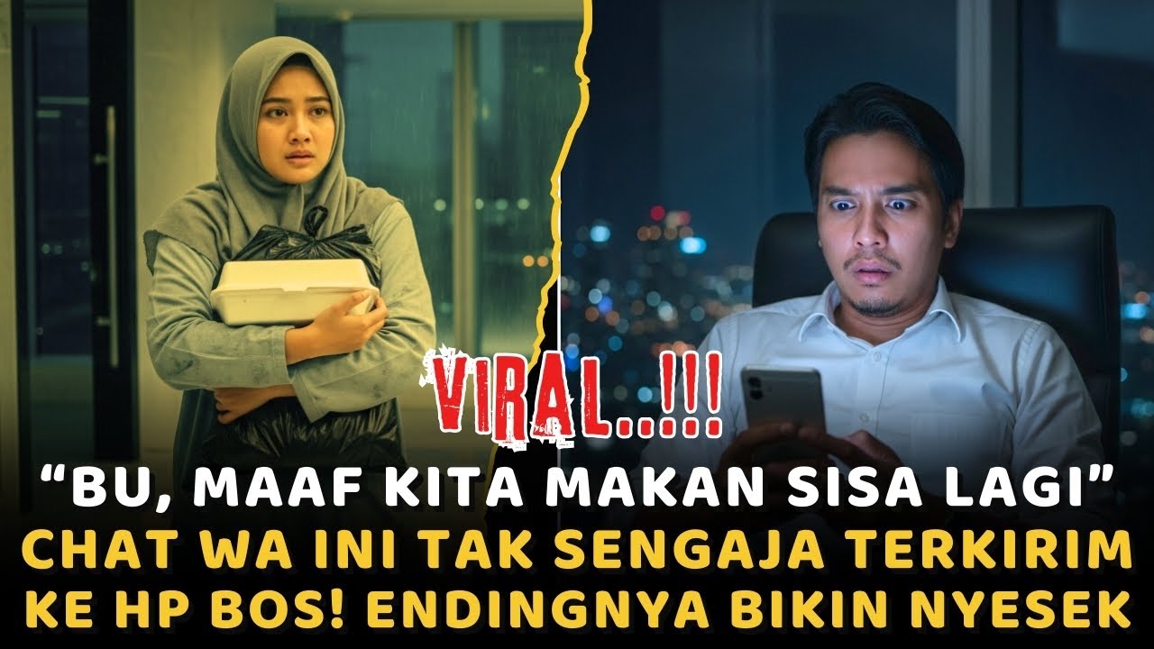 “BU, MAAF KITA MAKAN SISA LAGI” Chat WA Ini Tak Sengaja Terkirim ke HP Bos! Endingnya Bikin NYESEK!
