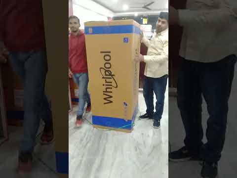 5 Star ⭐ best selling whirlpool refrigerator unboxing and review