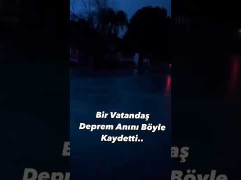 DEPREM ANI KAYIT
