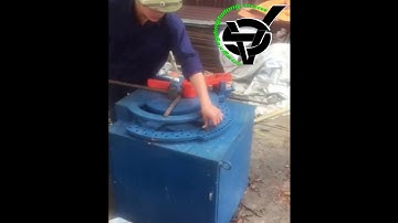 Máy uốn sắt xây dựng Toyo B25 Nhật Bản - Bàn giao tại Bình Định