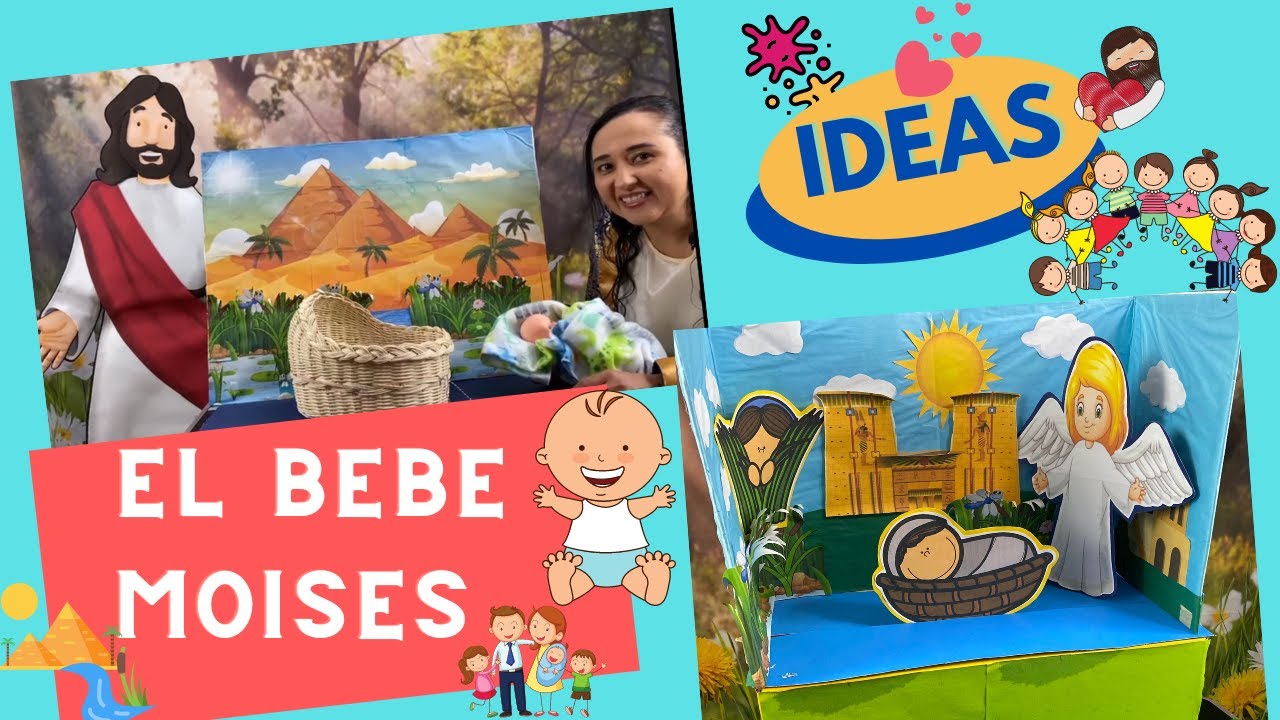 Cuna Ideas El Bebe Moises El Bebe En La Canasta Ministerio Infantil The Baby Moses Septiembre Youtube