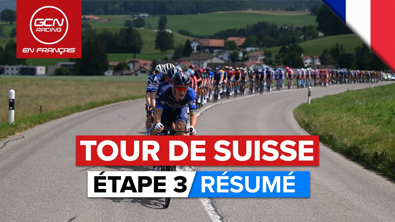 Tour De Suisse 2023 Hommes Résumé Étape 3 YouTube