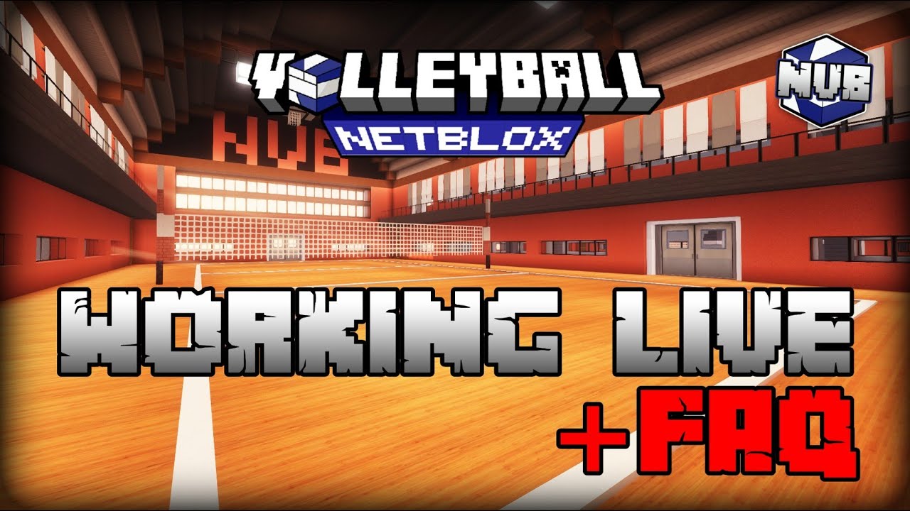 🔴WORKING ON MINECRAFT VOLLEYBALL MOD NETBLOX