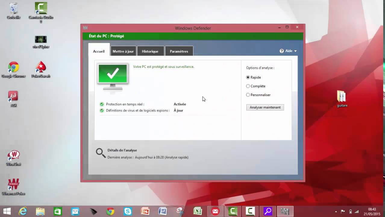 Comment Desactiver Windows Defender Sous Windows 8 Youtube