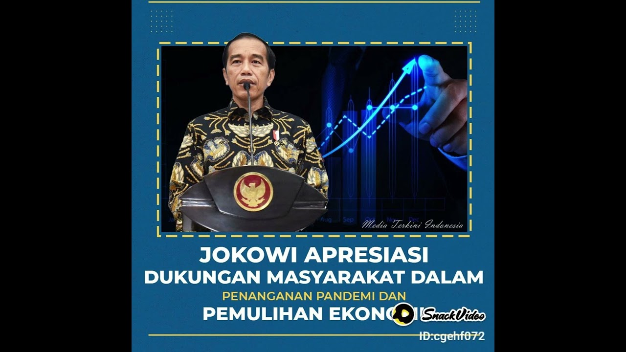 Presiden apresiasi dukungan pemulihan ekoonomi