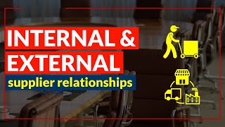 CIPS L4M6: Internal and external supplier relationships