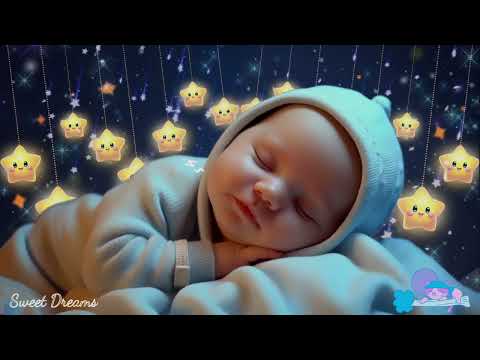Baby Sleep Music 💤 Mozart & Brahms Lullabies for Deep Sleep | Gentle Bedtime Melodies 🌙