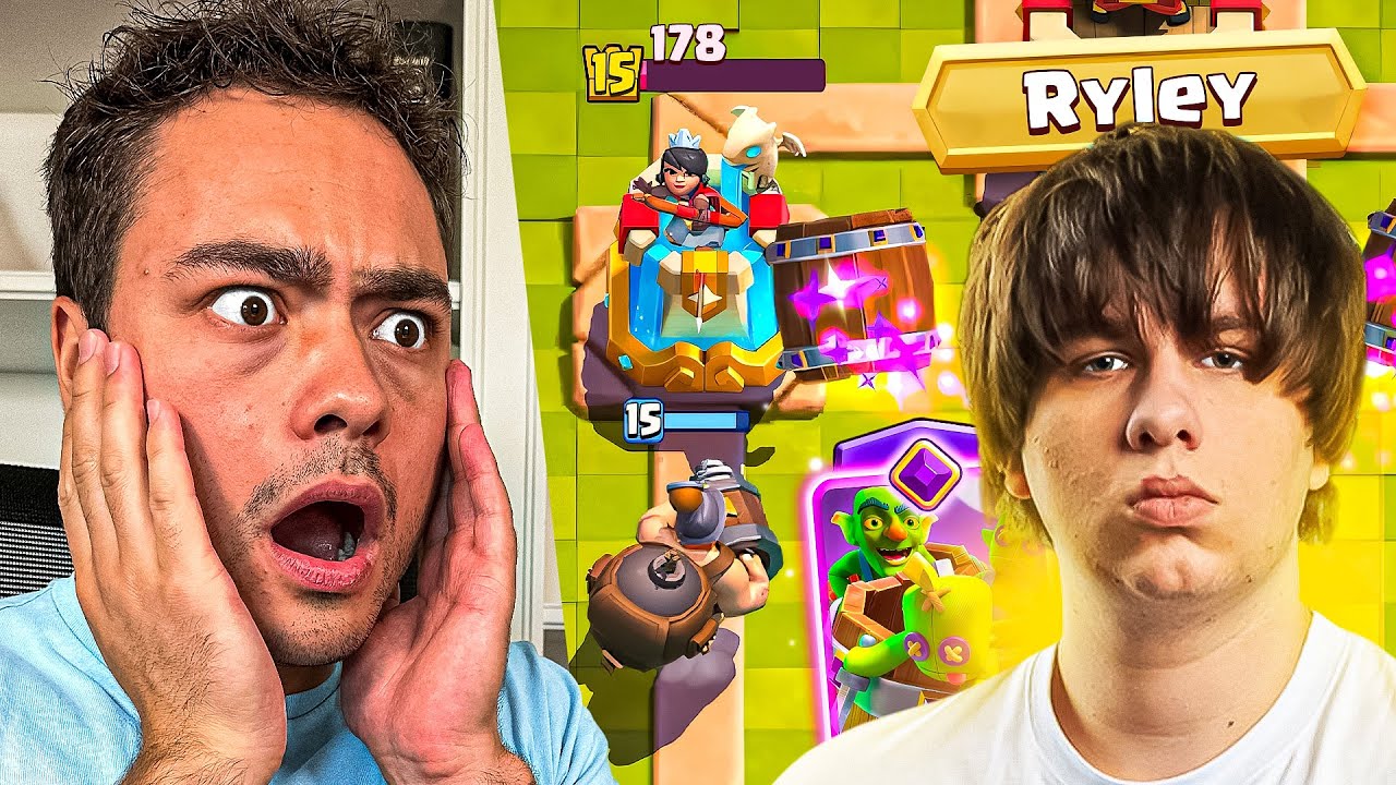 Ik Probeerde het Ryley Deck op Clash Royale...
