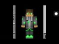 Minecraft Recreated Emerald Ore Boy's Zip Up Hoodie Armpit Body