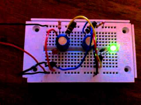 Elektronische kippschaltungen astabile kippschaltung versuch 1 - YouTube