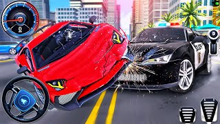 Police Car Driving Chase Simulator 3D - Car Racers Drive Simulator 3D - Android GamePlay #2 screenshot 5