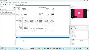 Regresi dengan Permodelan Panel Statis (CEM, FEM, REM) dengan software Stata