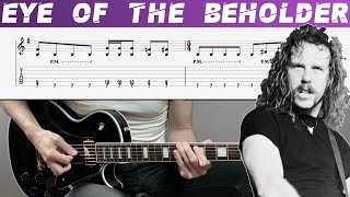 METALLICA - EYE OF THE BEHOLDER (Guitar cover with TAB | Lesson)