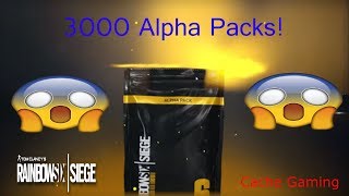 3000 Alpha Pack Opening!!! Largest Opening Ever! (5000000+ Renown)