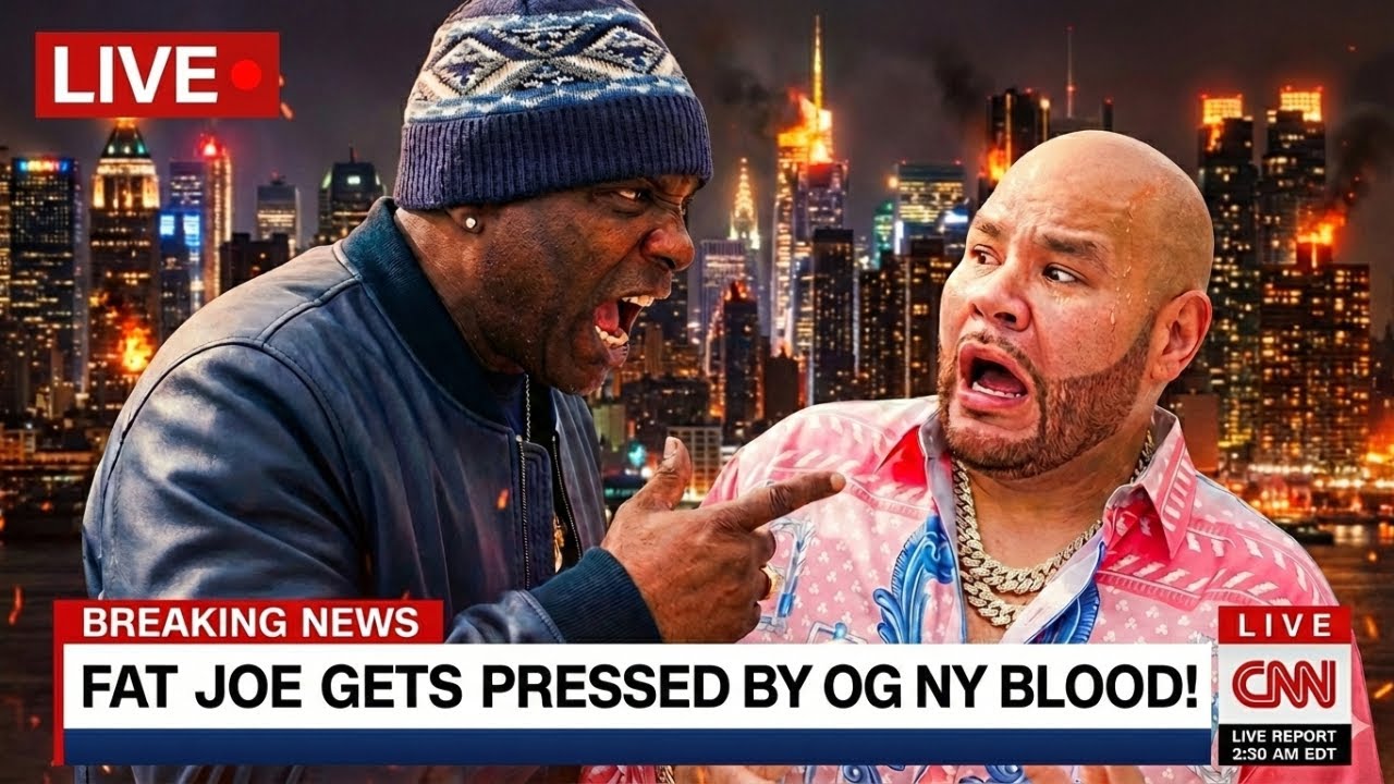 Fat Joe Gets THREATENED By OG NY Blood And Now Has 48 HOURS To RESPOND!
