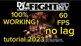 TUTORIAL:HOW TO DOWNLOAD DEF JAM FIGTH FOR NY (NO LAG)(SMALL SIZE)