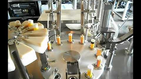Automatic counting filling capping machine for candy effervescent tablets