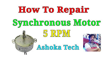 WORKING OF AND REPAIRING SYNCHRONOUS MOTOR