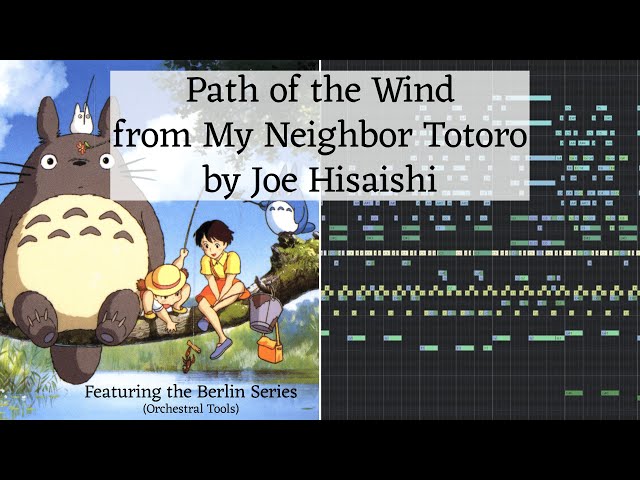 Path of the Wind (From My Neighbor Totoro) Mockup with OT Berlin