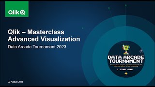 2023 Qlik MasterClass 03 - Advanced Visualization - 22 Aug 2023