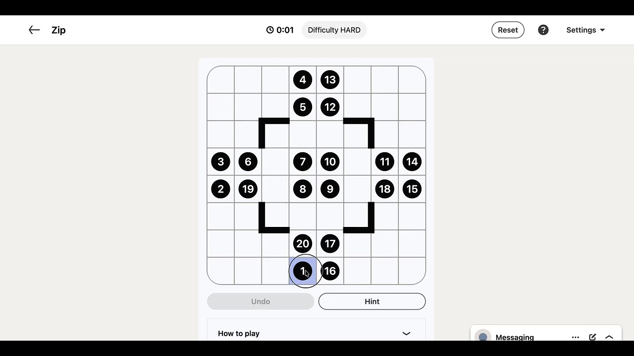 LinkedIn Zip Answer Today | 11 September 2026 - Puzzle #543
