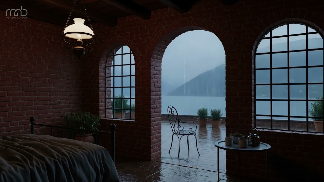 SLEEP THROUGH The Night | Soft rain and softer music, steady as a heartbeat