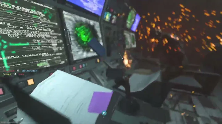 AC130 Gunship shot down animation/cutscene MW2 (Modern Warfare 2 AC130 Gunship Animation/COD MWII)