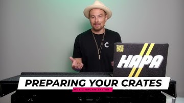 Preparing your Crates in Serato DJ Pro