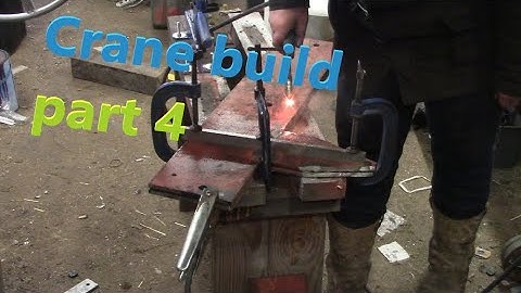Homemade mighty crane-Part4 winch drum and carriage