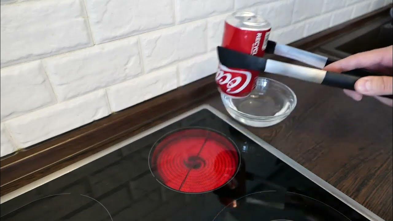 Empty can crusher experiment using air pressure YouTube