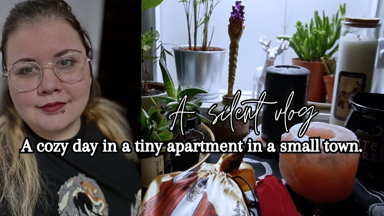 A Cozy Day in a Tiny Apartment in a Small Town | Silent Vlog - YouTube
