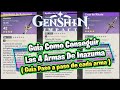 Guia Como Conseguir Las 4 Armas De Inazuma ( Guia Paso a paso de cada arma ) Genshin Impact