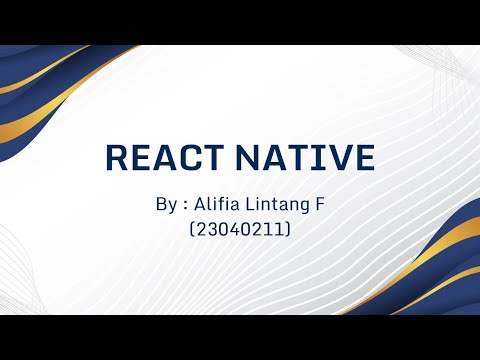 REACT NATIVE