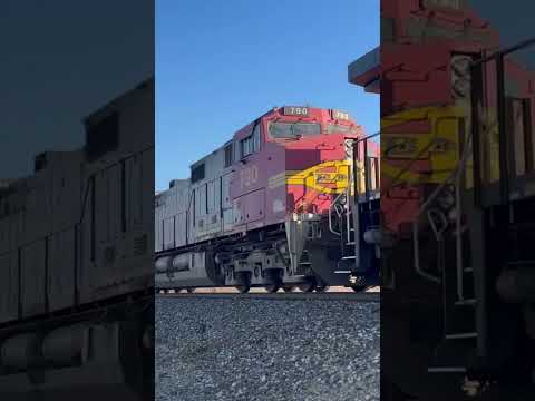 Rollin fast downgrade, a quartet of 4 BNSF GEs doing their thing! Please subscribe 👍11/25/23