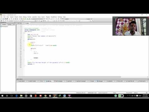 to find maximun height of pyramid using c++ program