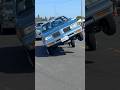 Oldsmobile Cutlass Lowrider tippin standing 3 Wheel Motion on both sides in Orange County California