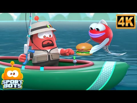 Pescando el pez travieso Animación divertida para niños y niños pequeños