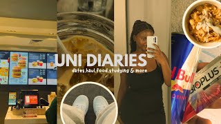 Uni diaries: exam szn, lunch dates, lots of studying, hauls\/ South African youtuber