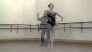 バレエレッスンDVD Finis Jhung/ センターレッスン中級（ターン＆ジャンプ）  レベル5